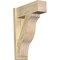 Ekena Millwork Funston Block Rough Sawn Outlooker, Douglas Fir, 8"W x 22"D x 30"H OUT08X22X30FST05RDF - alternate 1